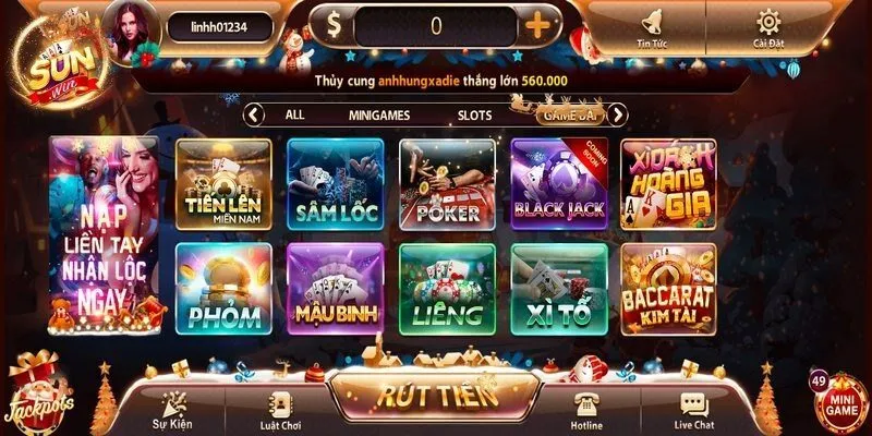 Khuyến mãi Sunwin cập nhật liên tục mỗi ngày rất cuốn hút