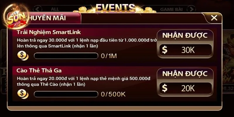 Khuyến mãi độc quyền nạp thẻ cào nhận thưởng không giới hạn