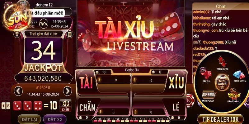 Cách quy đổi tiền thắng trong trò Tài Xỉu ưu tiên tính công bằng